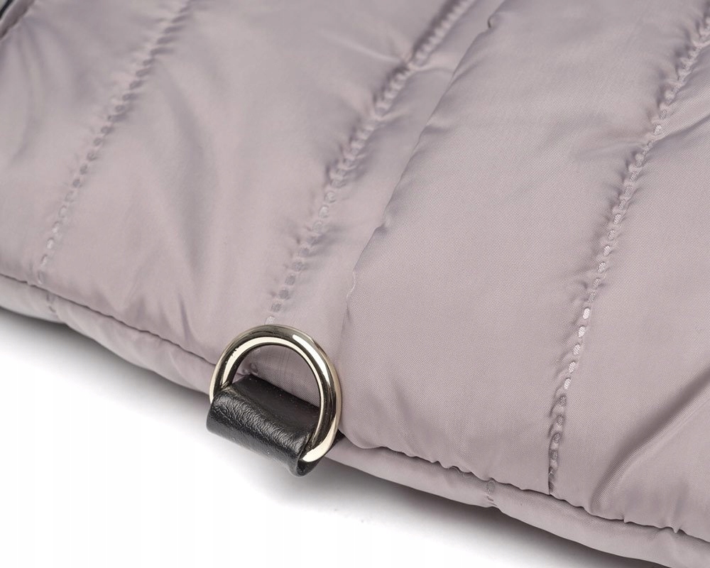 TOREBKA SHOPPERKA PIKOWANA WOREK SOLOME GRANATOWY Odcień granatowy