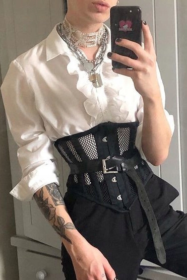 SIATKOWY GORSET PAS WYSZCZUPLAJĄCY talię xxs-xxxl EAN (GTIN) 5906288566601