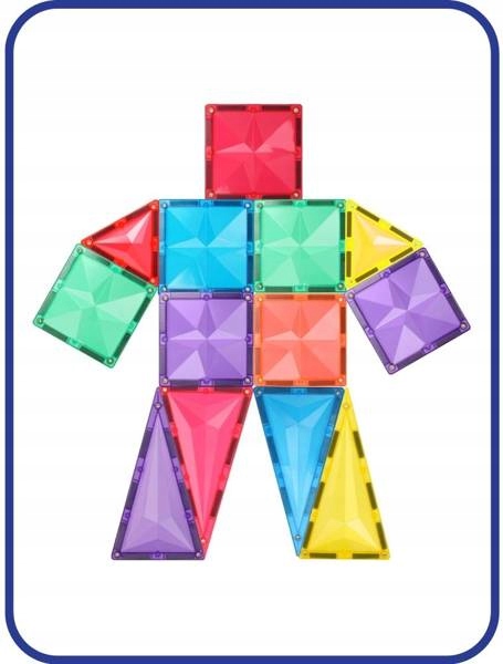 Klocki magnetyczne COBLO Basic 8 elem. Liczba elementów 8 szt.