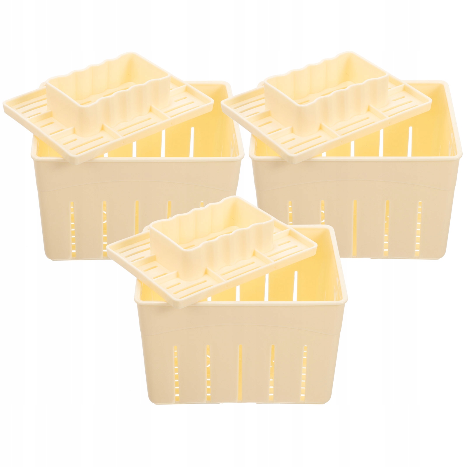 Tofu ir paneer sūrio presas su forma vandeniui nuspausti, 14.00 x 10.50 x 9.00 cm – patogiam darbui virtuvėje