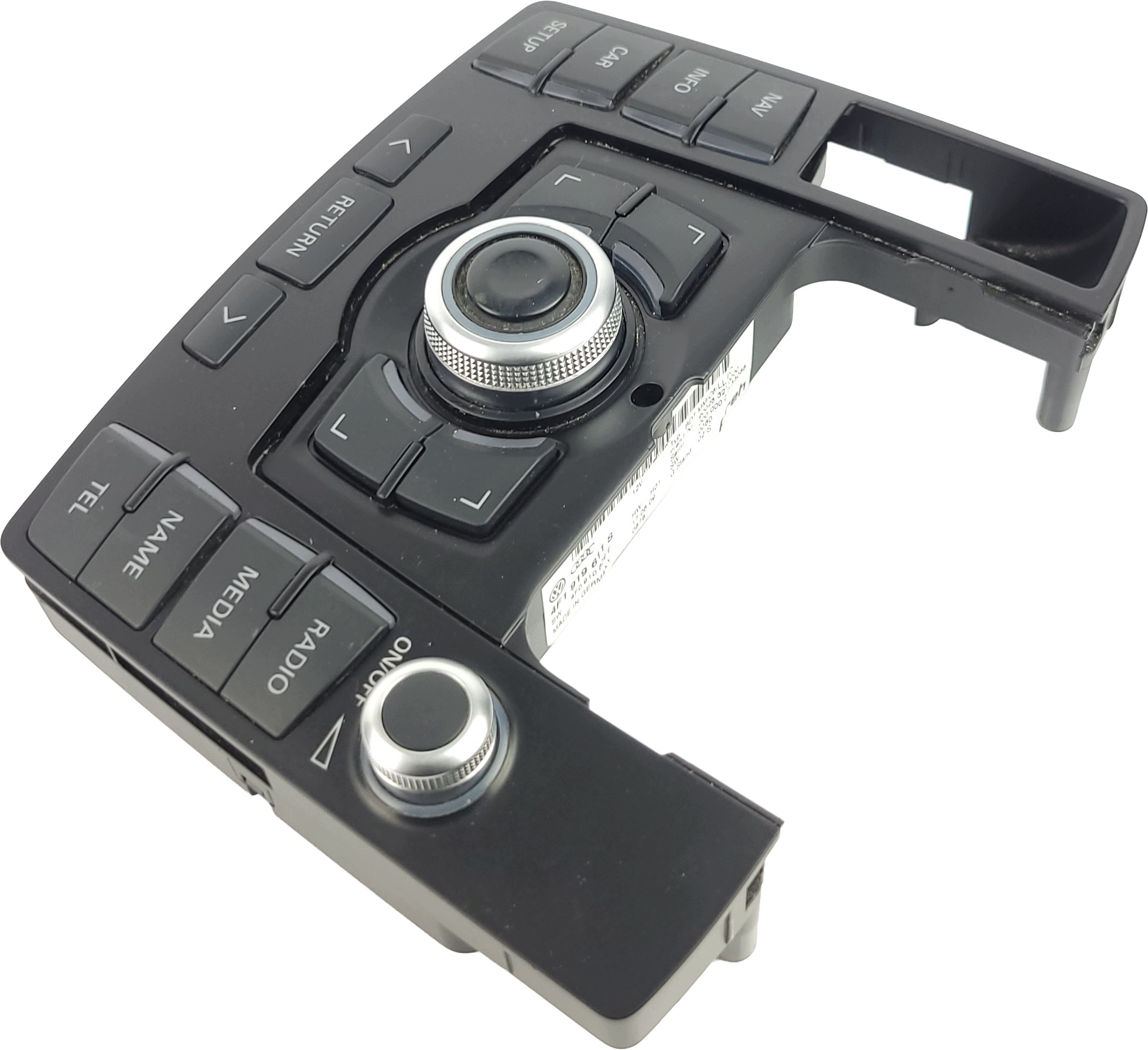 AUDI A6 C6 LIFT PANEL RADIA navigation devices of control MMI 3G HIGH 4F1919611S