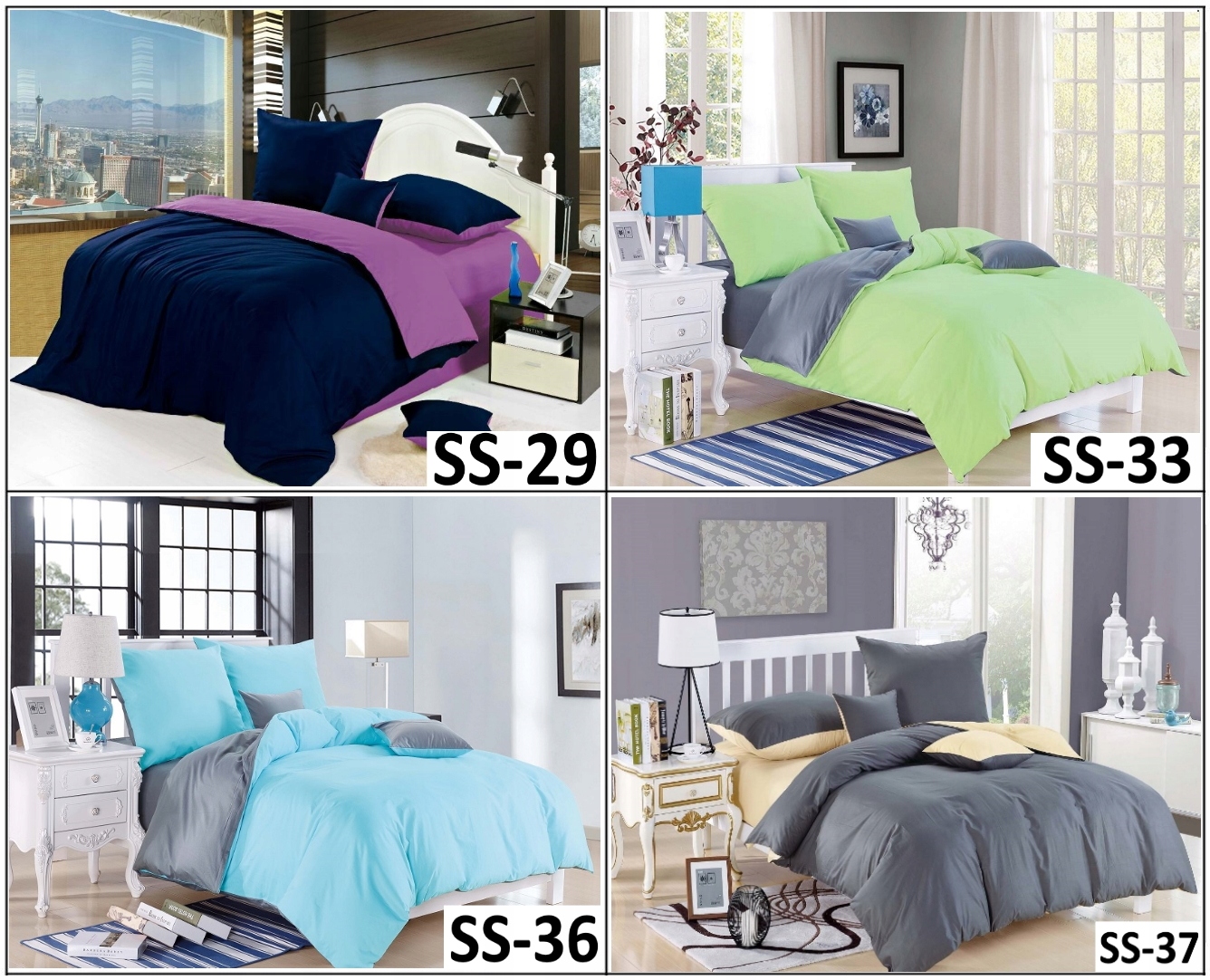 POŚCIEL 180x200 3 części bawełna dwustronna prawdziwa bawełna 100% gruba Marka Cotton world