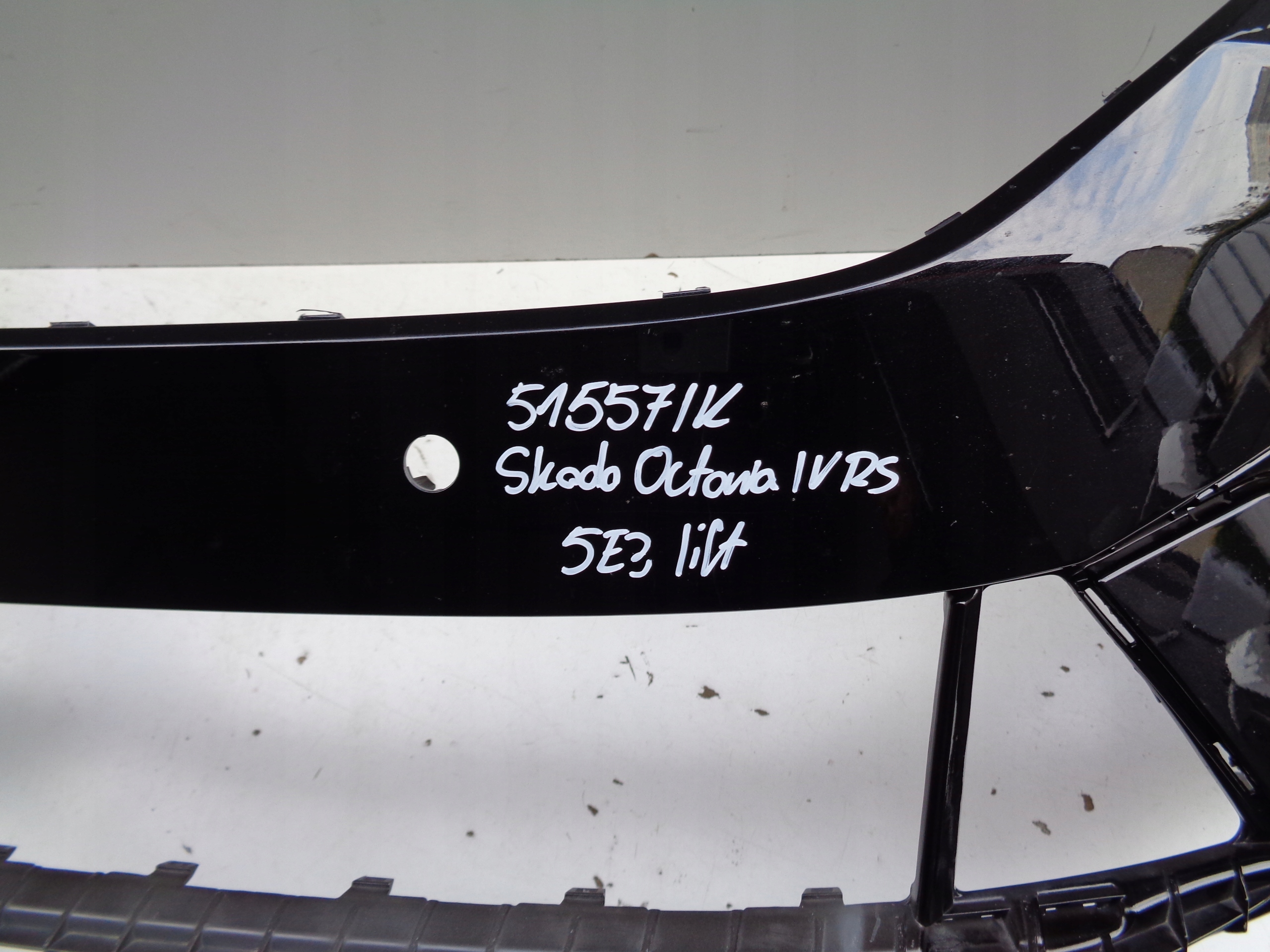 front bumper SKODA OCTAVIA IV 4 RS 5E3 23- LIFT NR 51557