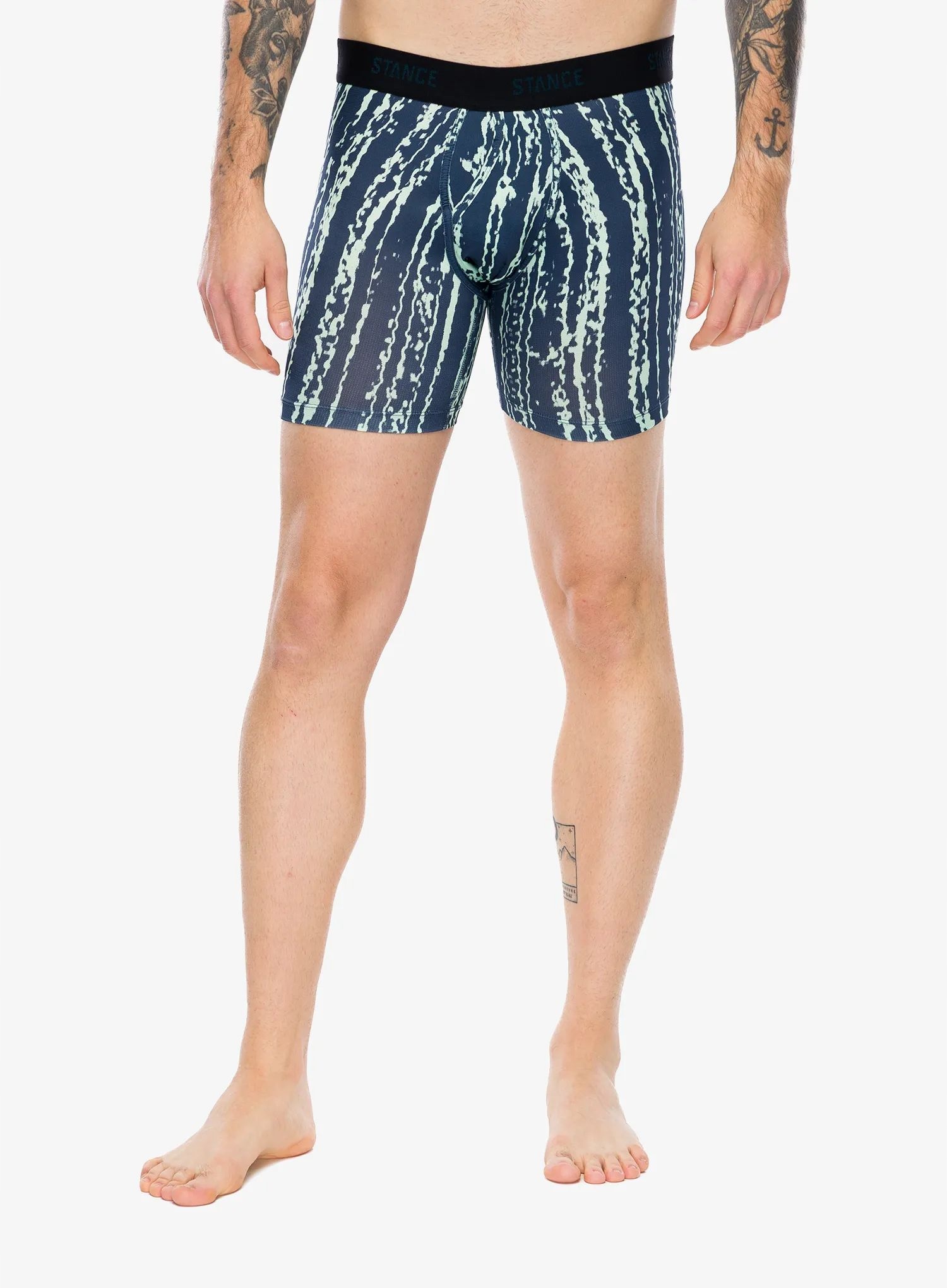 Termoaktivní boxerky Stance Poison Performance Wholester modré, velikost XL