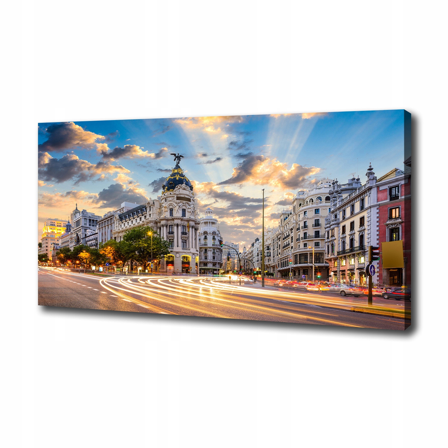 

Foto obraz na płótnie Madryt Hiszpania 100x50 cm