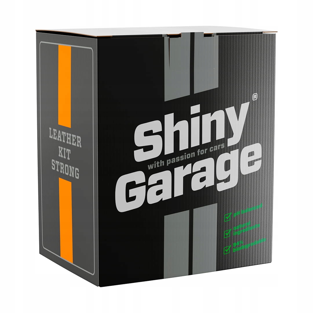 SHINY GARAGE Leather Kit Strong набір для прання шкіри