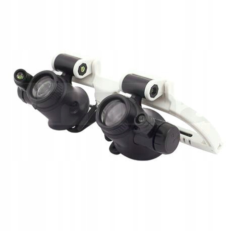 LUPA OKULARY POWIĘKSZAJĄCE PODŚWIETLANE LED 23X 8X SERWISOWE KOSMETYCZNE Model LTU8