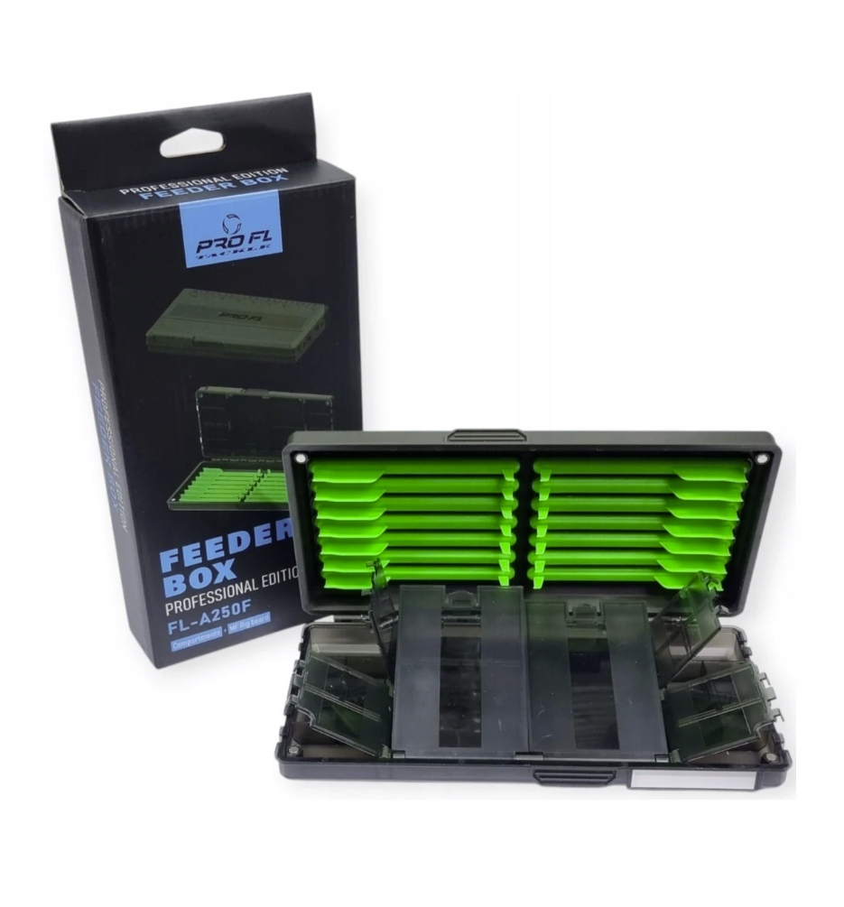 Pudełko Feeder Box piórnik portfel organizer na przypony akcesoria Method