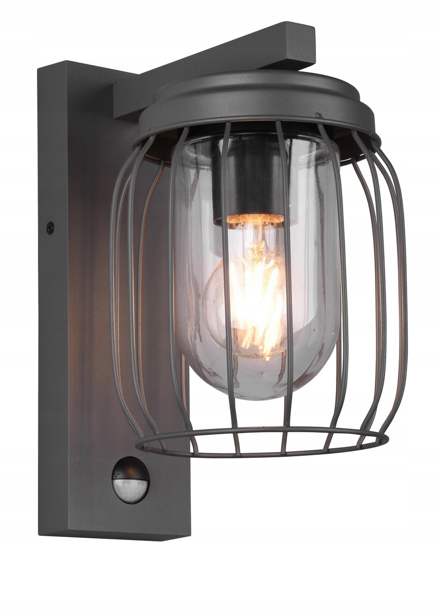 Záhradná lampa Tuela senzor pohybu súmraku