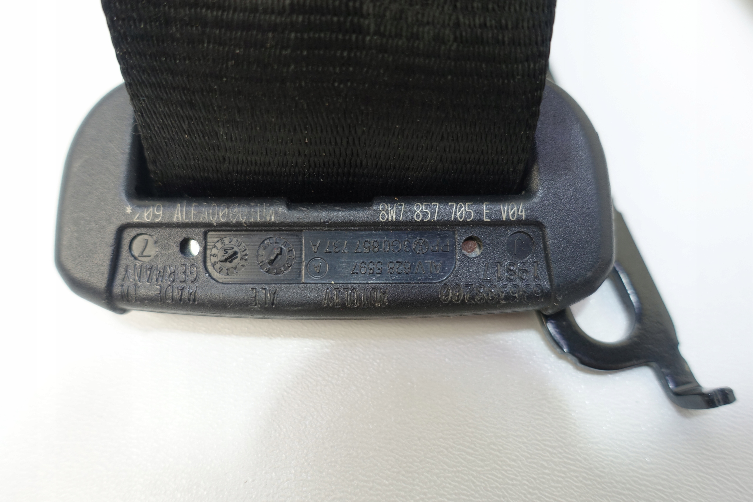 Gurten Sicherheits links vorne AUDI A5 S5 CABRIO