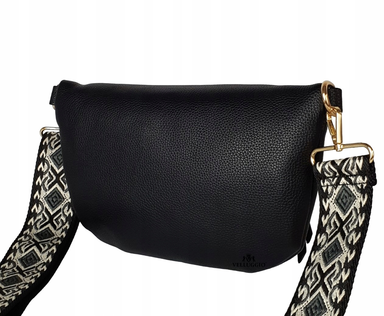 LISTONOSZKA TOREBKA DAMSKA NERKA SASZETKA NA PASKU PSZCZÓŁKA MUSZKA Materiał dominujący skóra ekologiczna