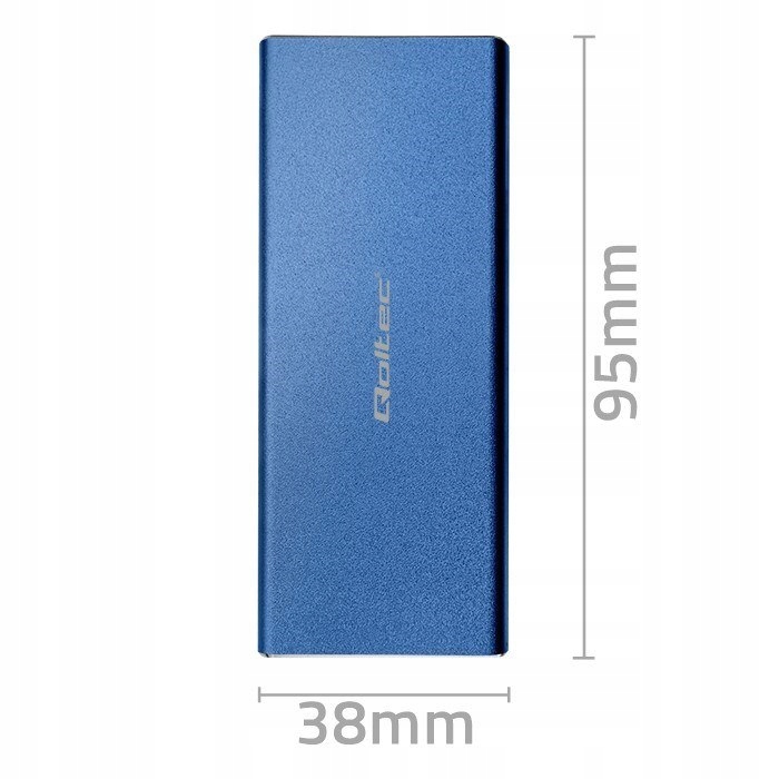 Qoltec Obudowa Na Dysk M.2 Ssd Sata Ngff Usb 3.0 Speed 5GB/S