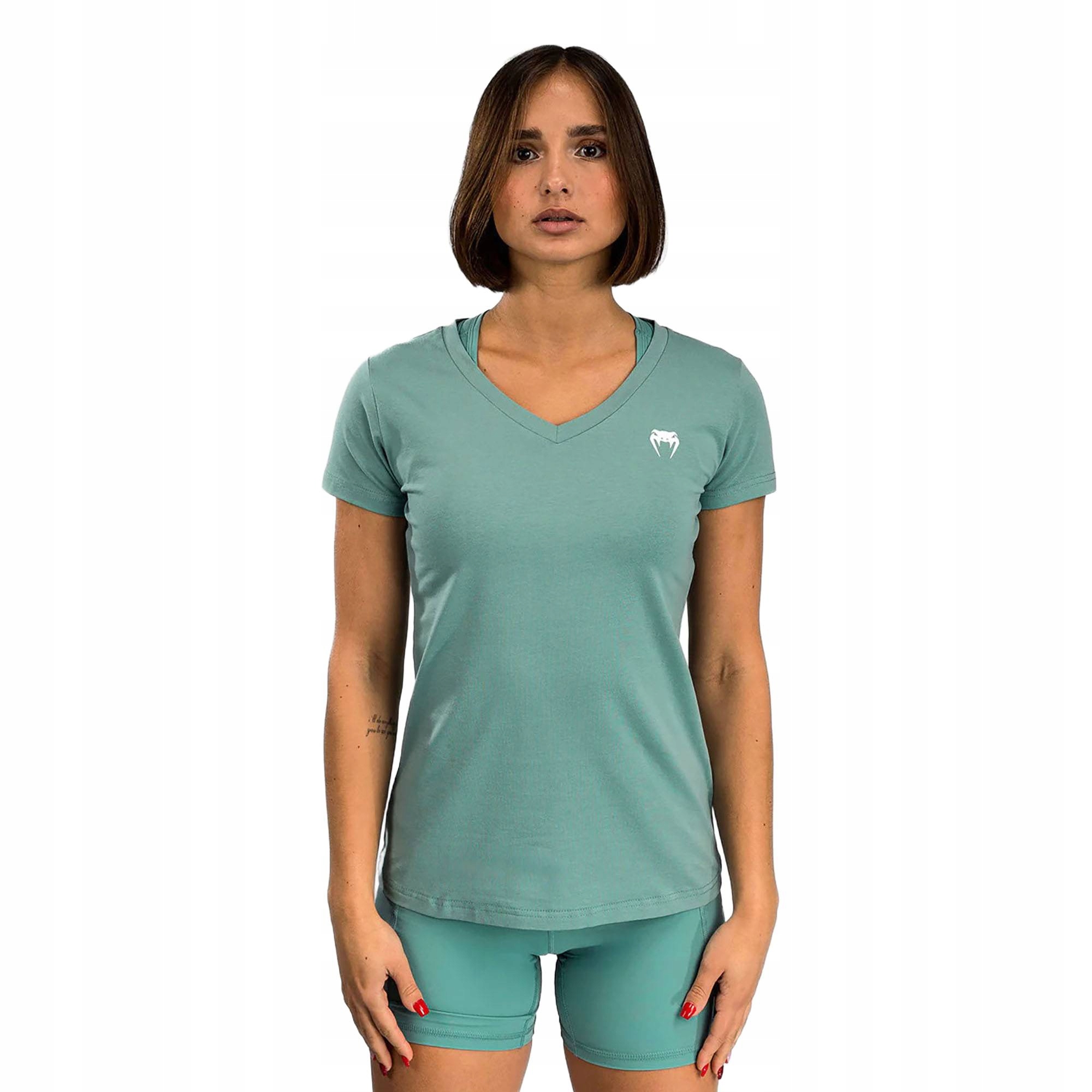 Koszulka damska Venum Essential Women'S T-Shirt aqua green S