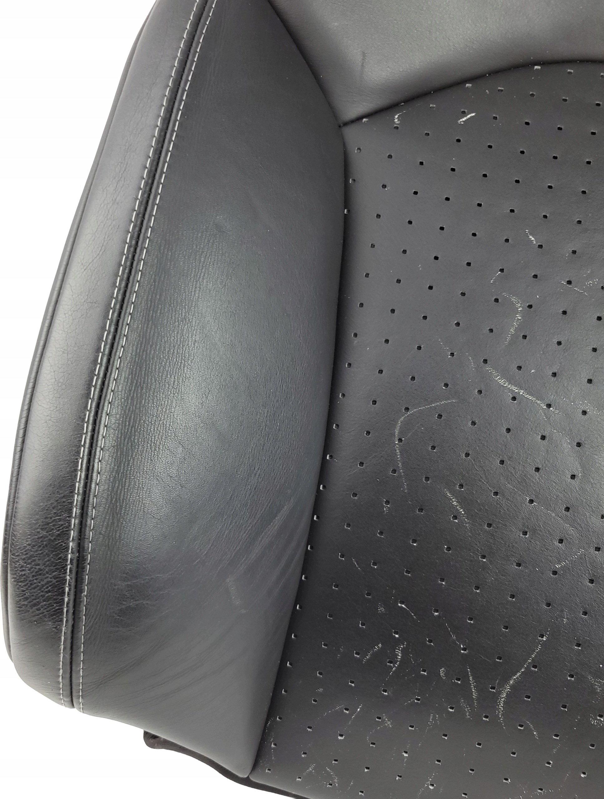 CITROEN C5 III X7 backrest seat leather right heated brown CIROLO