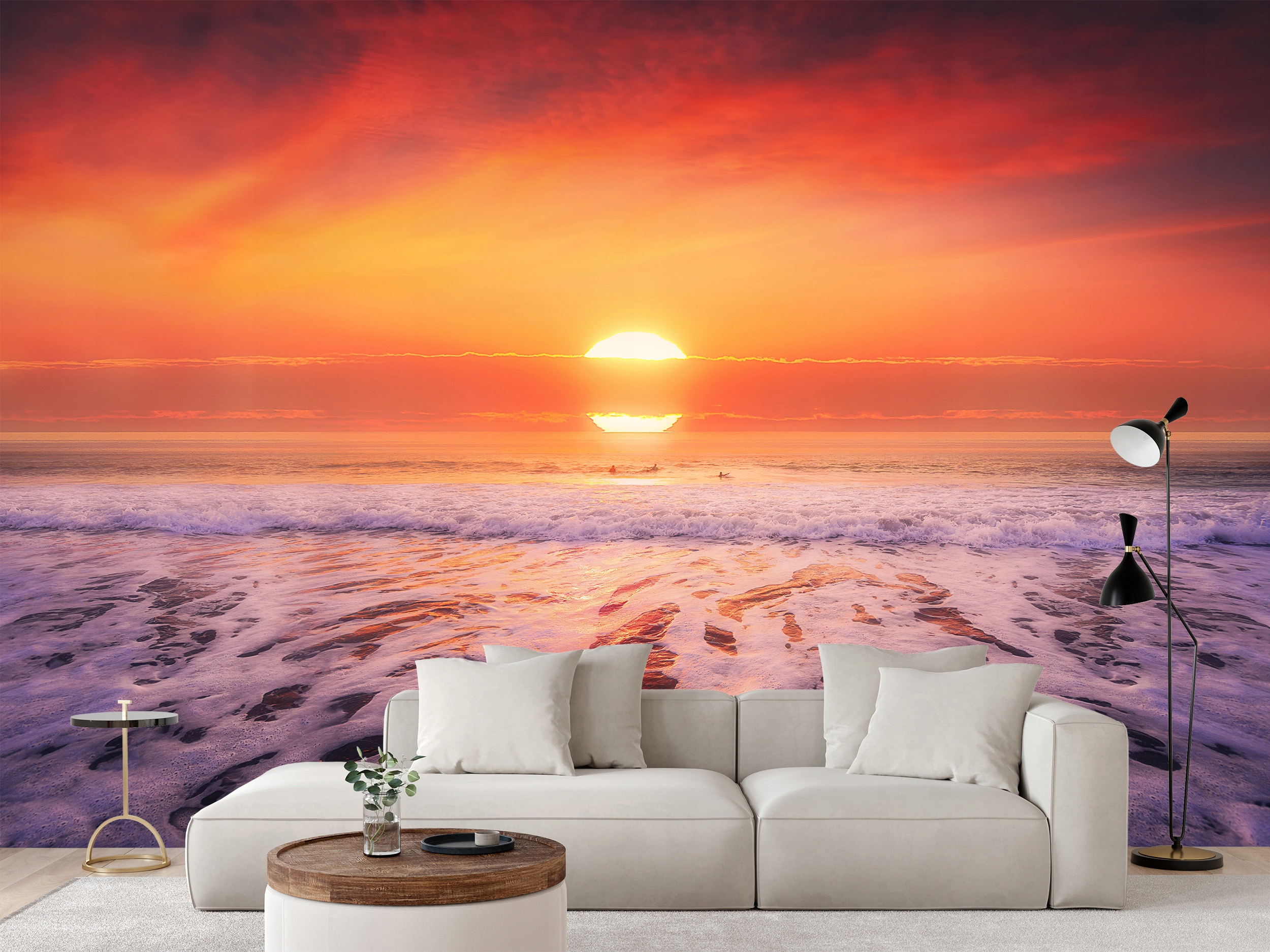 Fototapeta Moře Při Západu Slunce 400 x 280 cm