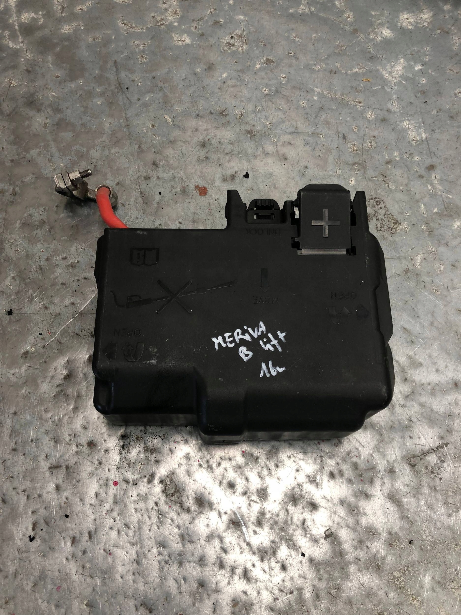 fuse box terminal OPEL MERIVA B LIFT 13362765