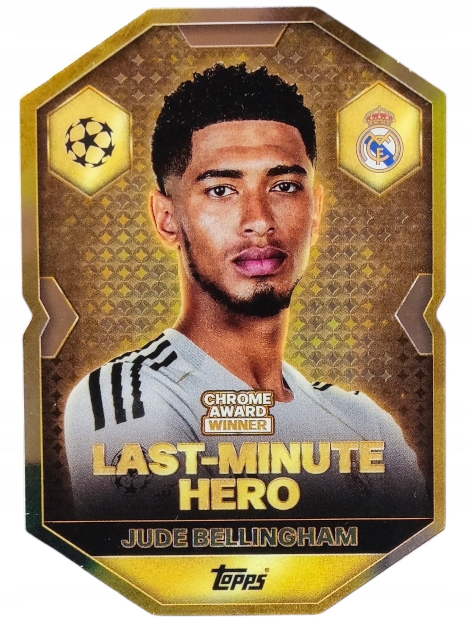 Topps Match Attax 2025-2026 Chrome Award Winner CA16 Jude Bellingham Real