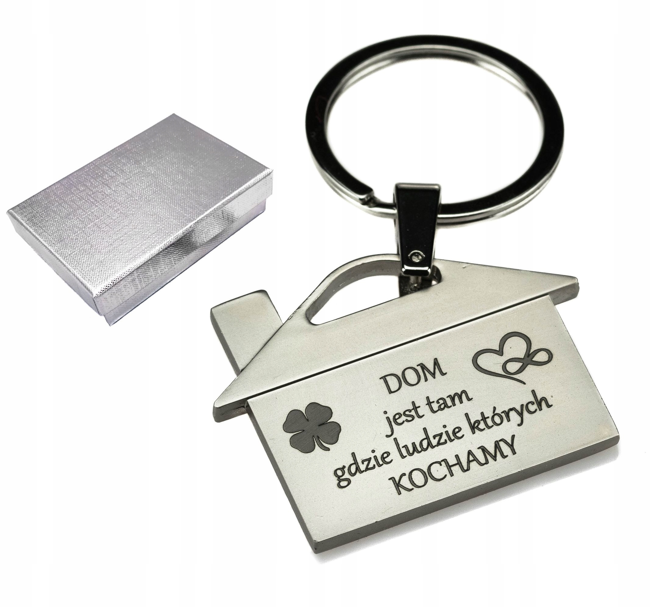 

Brelok Grawer dom Prezent do kluczy Upominek domek