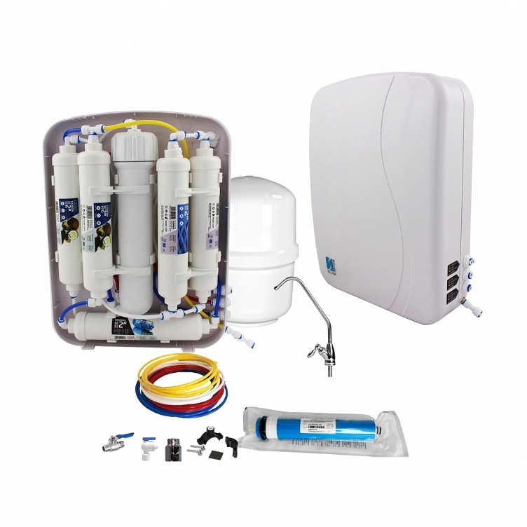 KOMPAKTOWY FILTR SYSTEM ODWRÓCONEJ OSMOZY RO6 SLIM