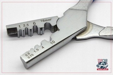 PRASKA ZACISKARKA DO TULEJEK KOŃCÓWEK KABLI 0,5-16