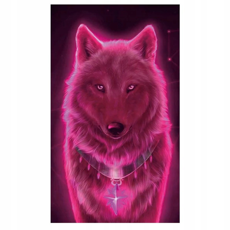 Утюг HD волк полярный волк розовый XL