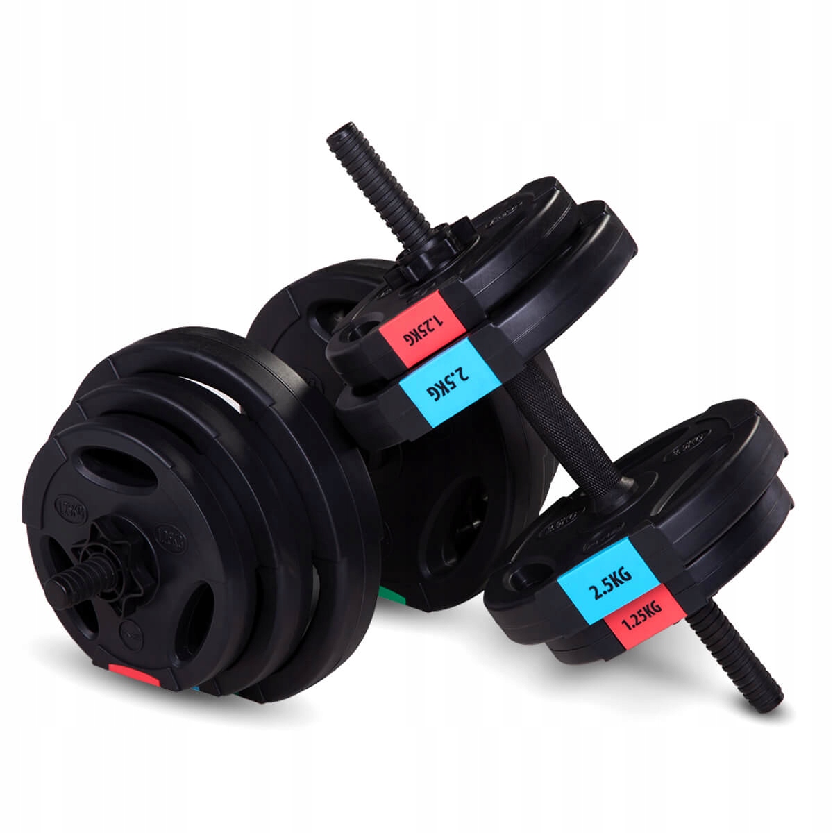 Hantle Regulowane Bitumiczne Treningowe 40 KG HMS Stan opakowania oryginalne