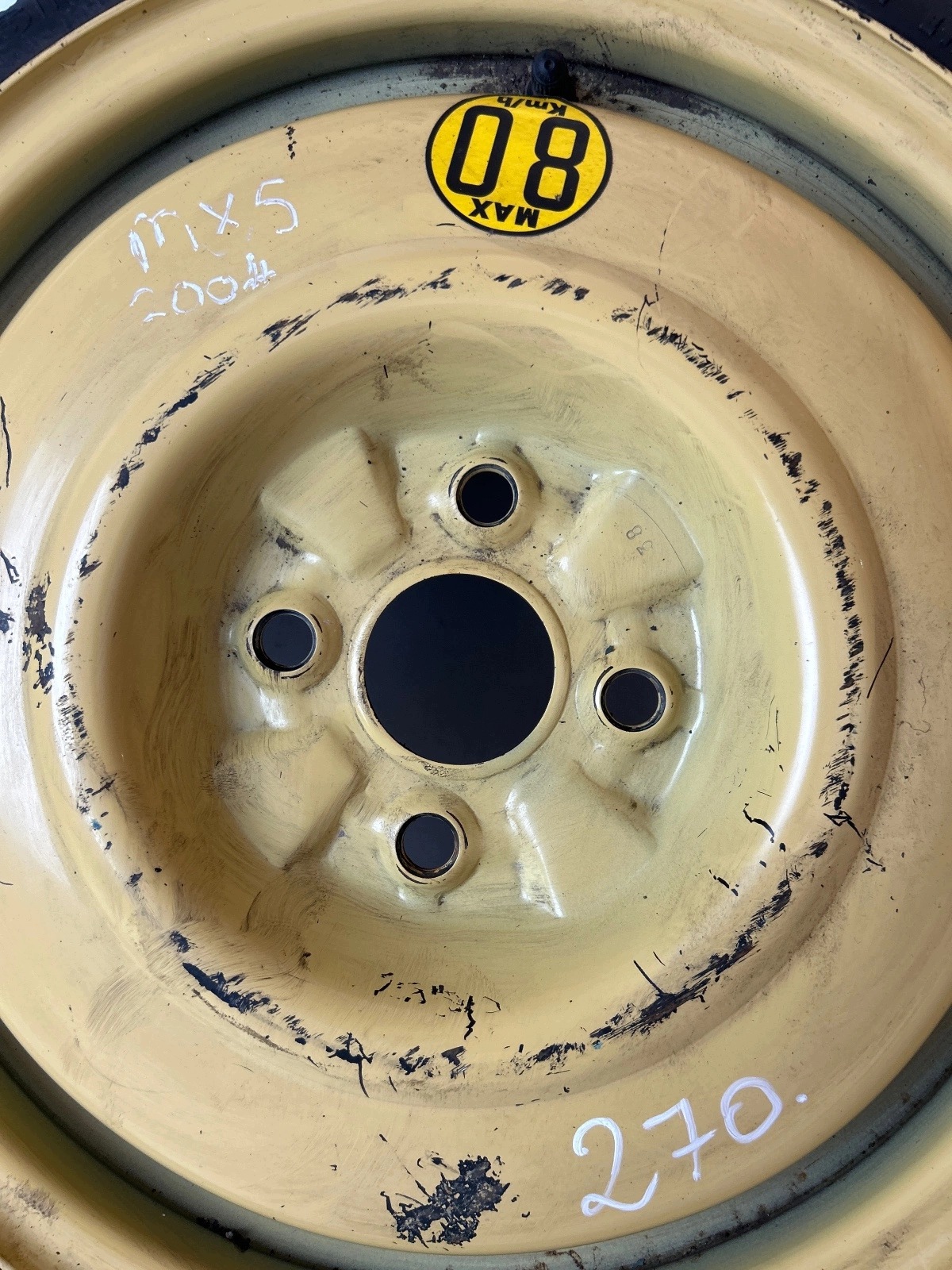 wheel spare Mazda MX-5 II NB 105/70/D15 4x100 ET38