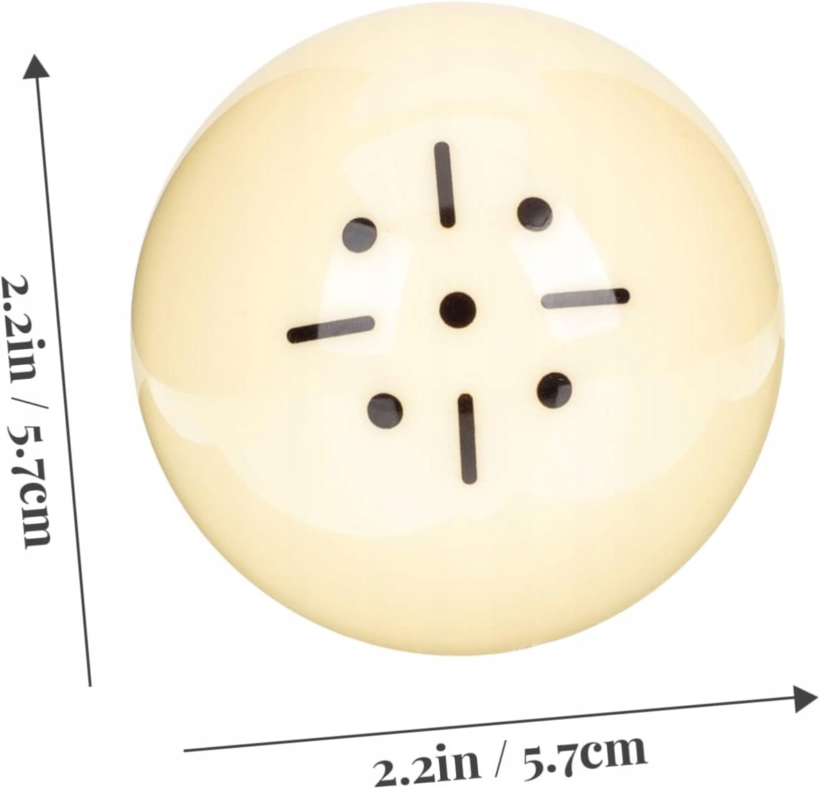 Bilardowa Pi?ka Treningowa Bilardowa Pi?ka Basenowa Amerykański Styl Model tq46