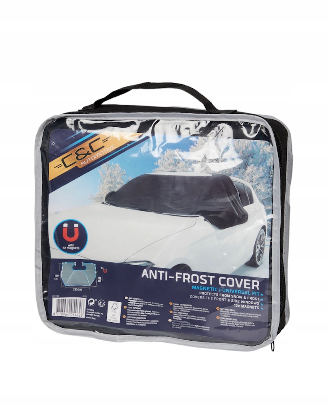 

Magnetyczna osłona mata anty-szronowa na auto