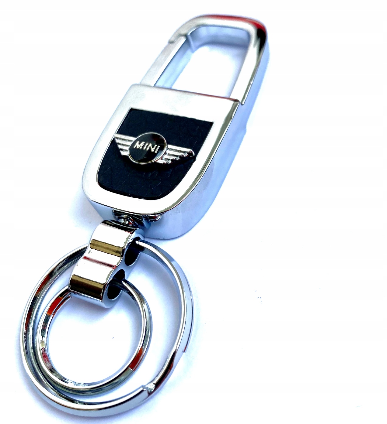 

Brelok Do Kluczy Mini Moris Breloczek Metal Skóra