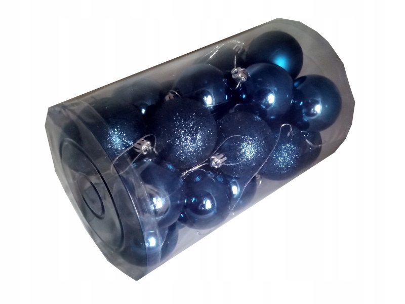 

Bombki nietłukące Granatowe 6cm. W tubie 25szt.