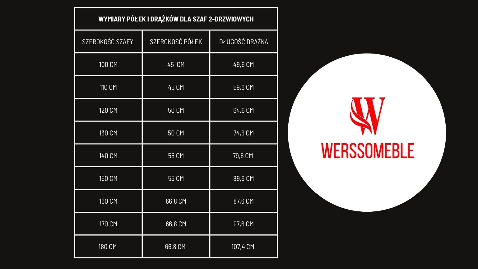 SZAFA PRZESUWNA 2-DRZWIOWA 120 x 205 CM - BIAŁA - LUSTRO C - GARDEROBA Kolor mebla biały