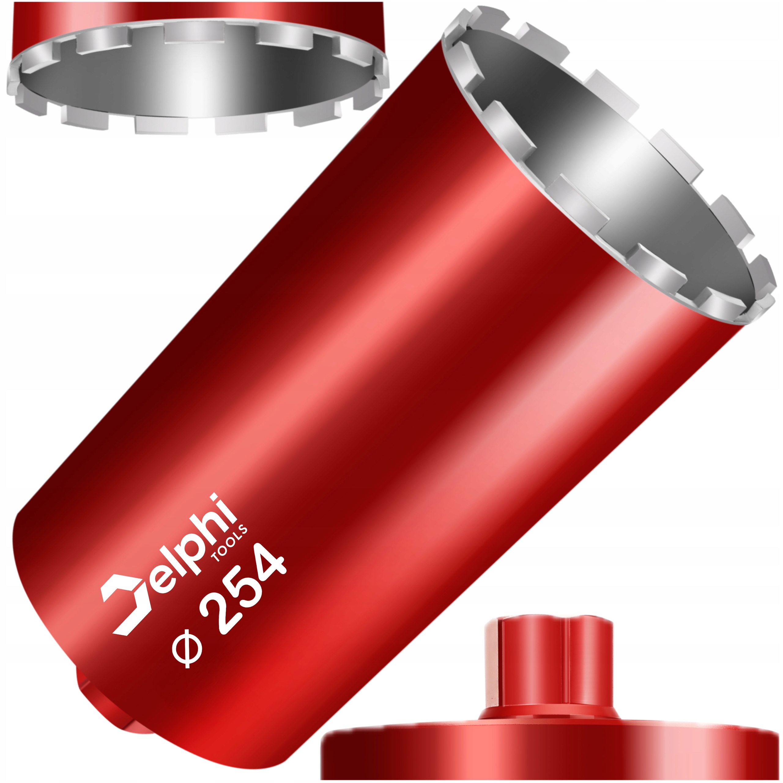 Wiertło Koronowe Diamentowe Do Betonu 254 x 450mm Wiertnica Otwornica Unc