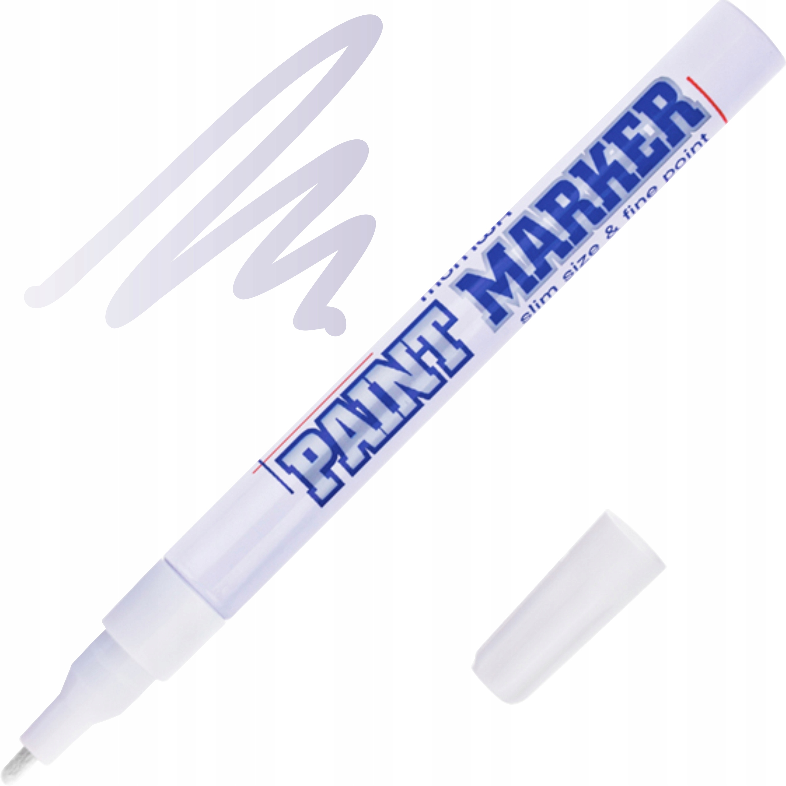 

Marker olejowy olejny do opon stali szyb biały 2mm