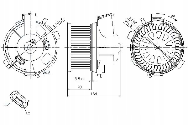 Nissens Dmychadlo Citroen Xsara Picasso Asistent řidiče #28