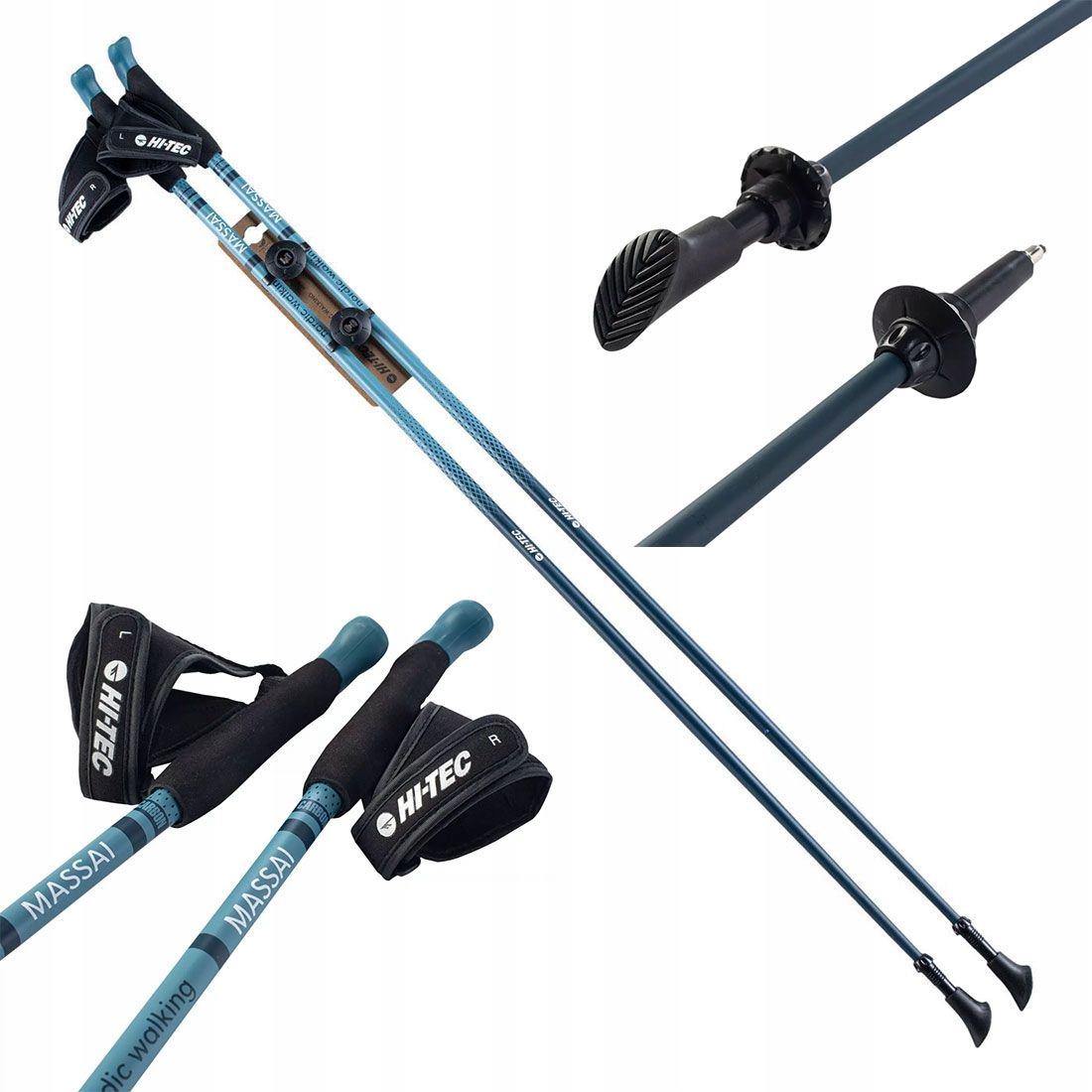 

Kije Nordic Walking Hi-Tec Massai Ultralekkie 115
