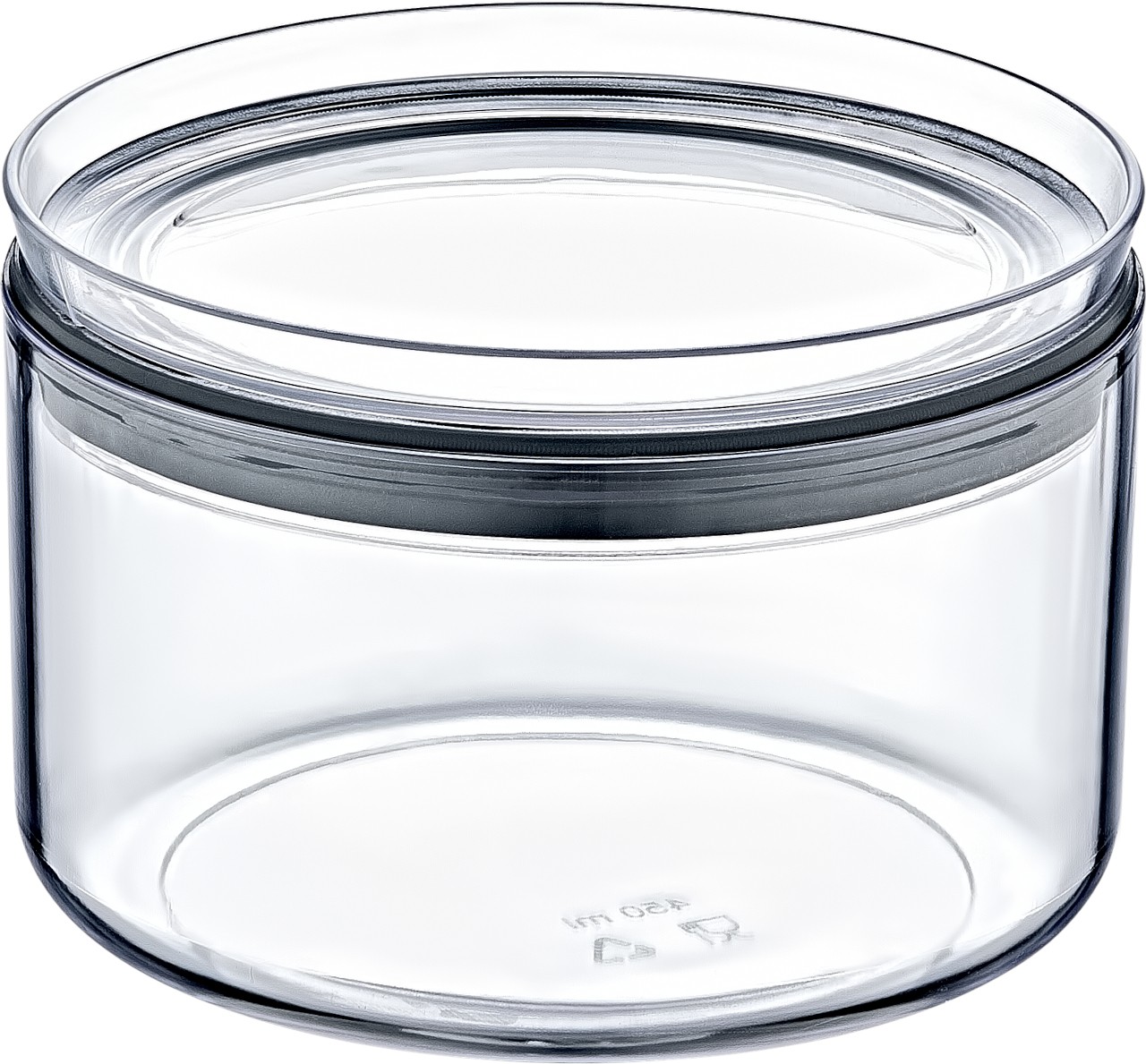 

Pojemnik kuchenny na sypkie mąke ryż Crystal 0.45L