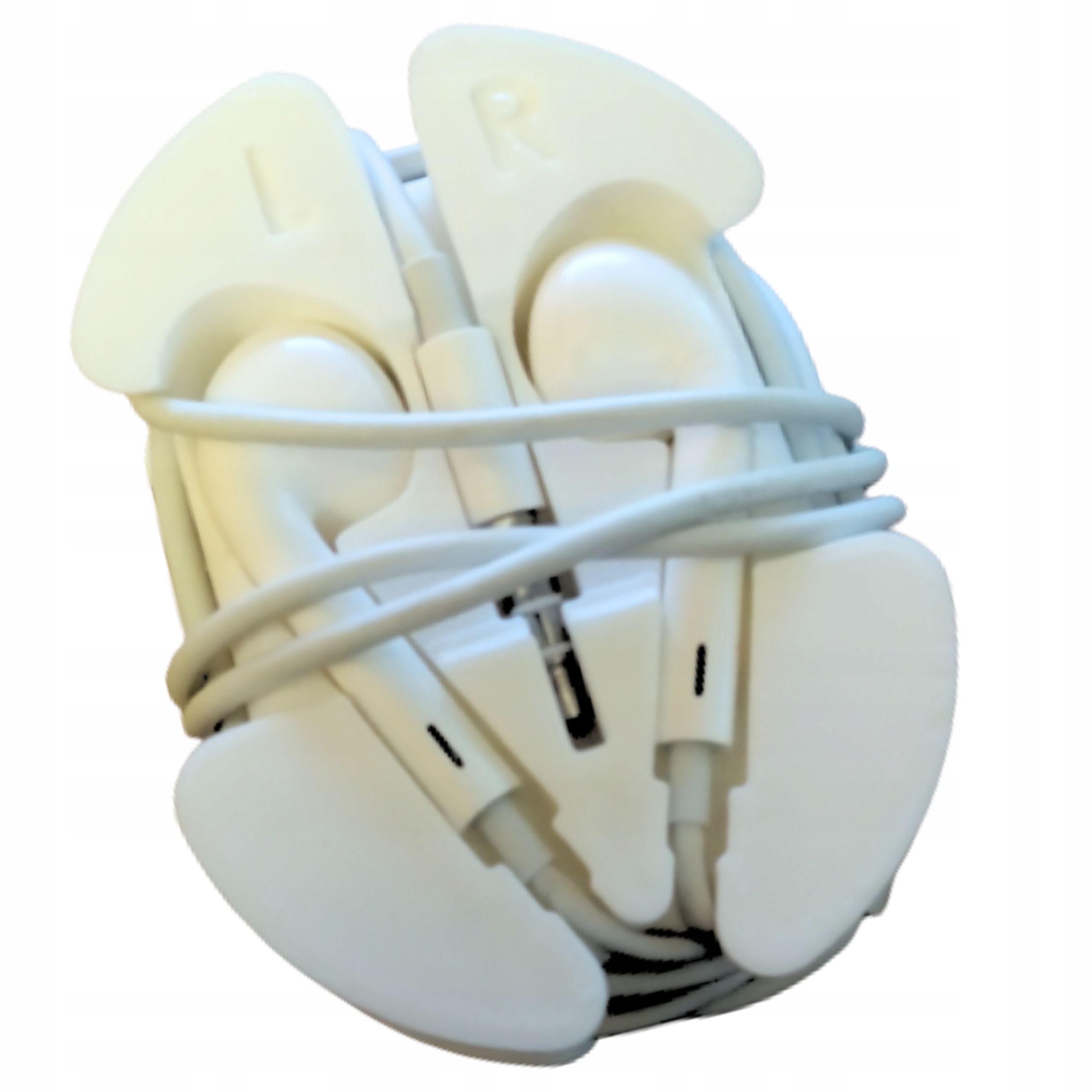 Organizer Na Słuchawki Douszne I Kabel Kostka Minimalistyczna Na Biurko