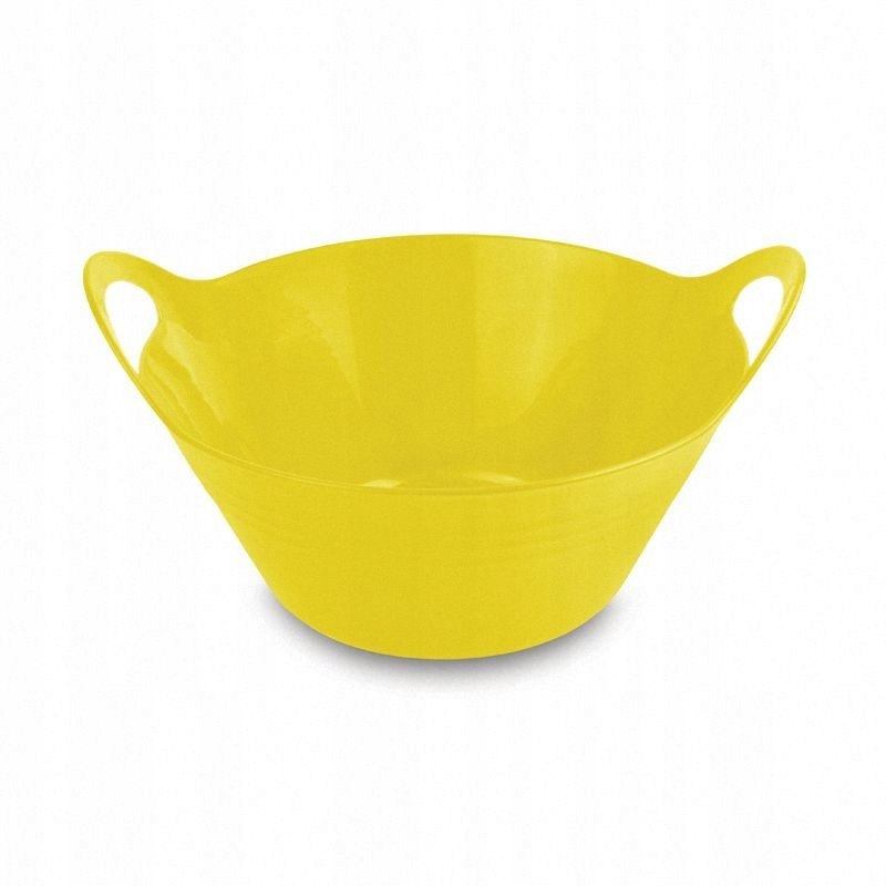 

Plastikowe Miski Z Uchwytami Żółte 3SZT 970ML