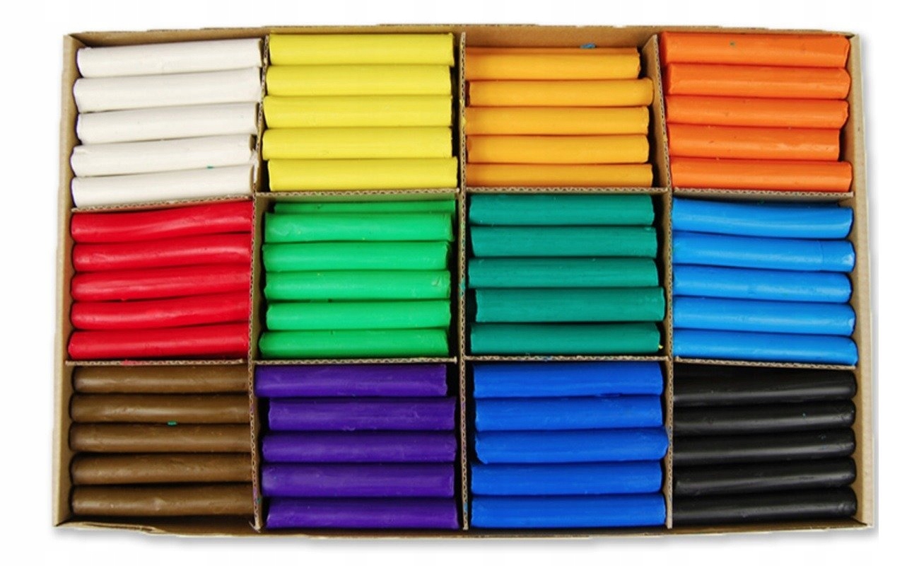 Plastelina Zestaw Przedszkolny 180 szt 15x12 Kolor Kod producenta 300166