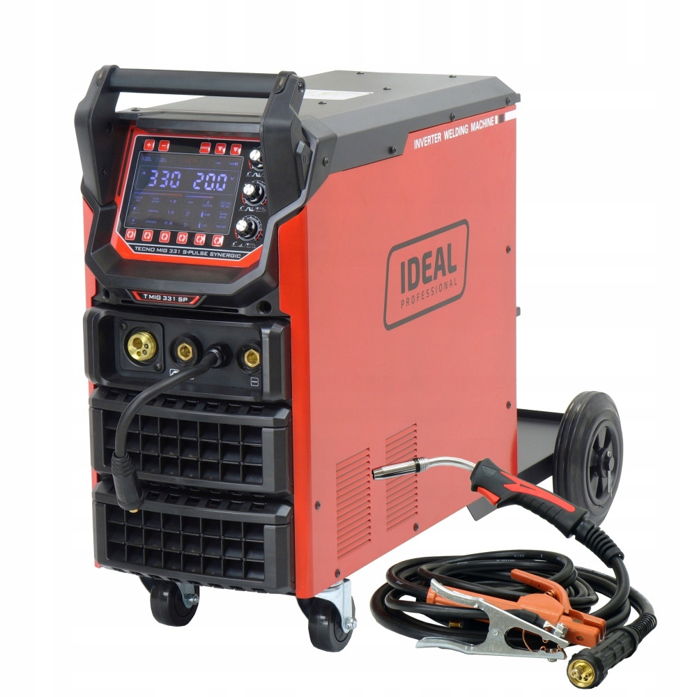 Spawarka inwertorowa Migomat Ideal TecnoMIG puls synergia 330A zestaw