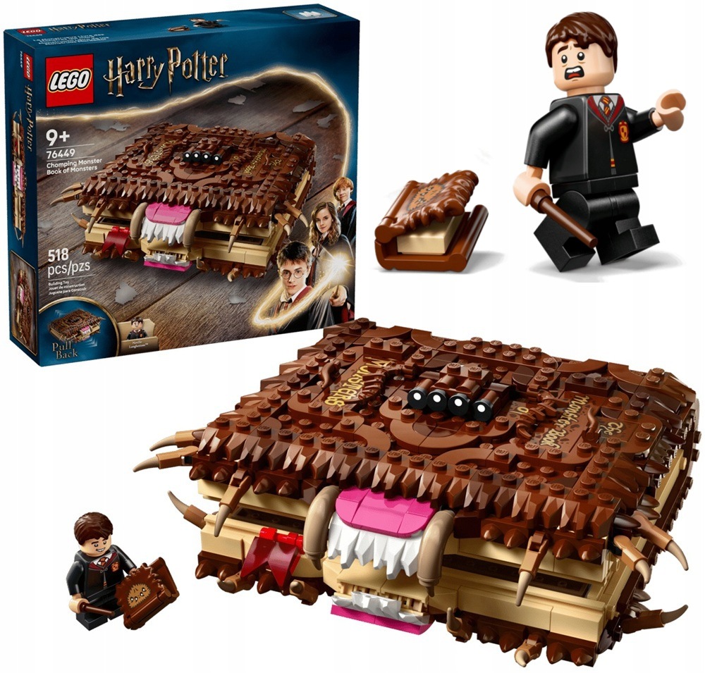 518 ele stavebnice Lego Harry Potter Obludné obludárium se zuby 76449