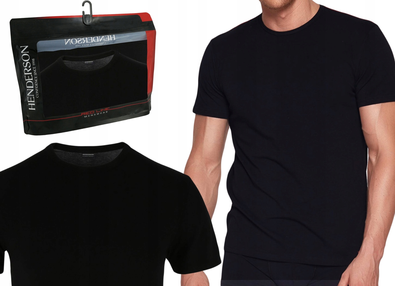 

Koszulka T-Shirt K3 Henderson Red Line czarny XXL