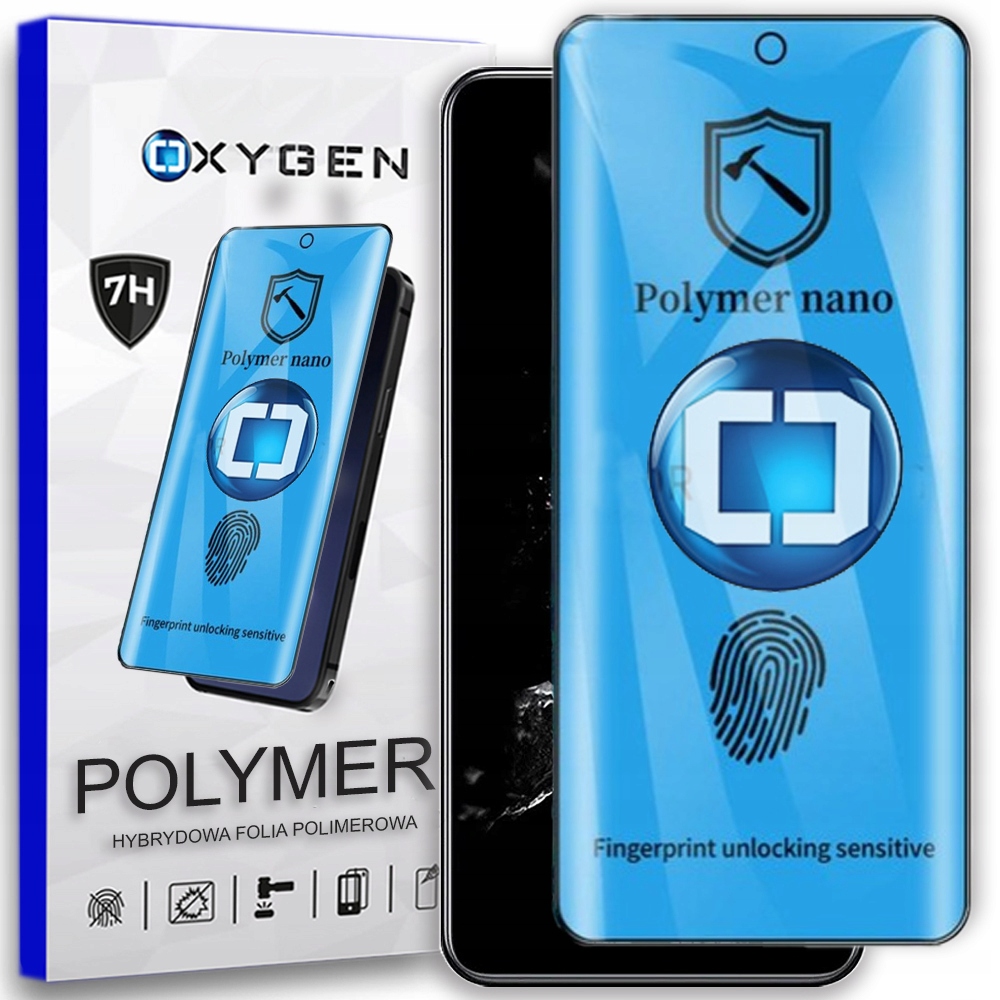 Oryginalna Folia Oxygen Polimer Nano na ekran do Realme 12 Pro /12 Pro+