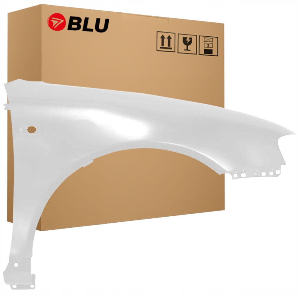 Blu Blatník Audi A3 8L Lift LY7M pravý stříbrný 00-03 přední AluSilber