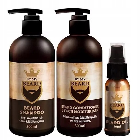 By My Beard Pielęgnacja Brody I Zarostu Szampon Odżywka Olejek