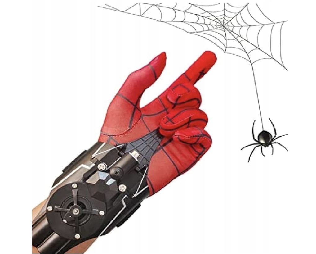 RĘKAWICA z WYRZUTNIĄ SIECI SPIDER-MAN