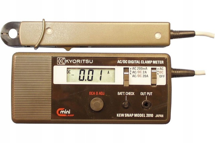 Цифровой клещи 0.1 ма-20а Kyoritsu KEW2010