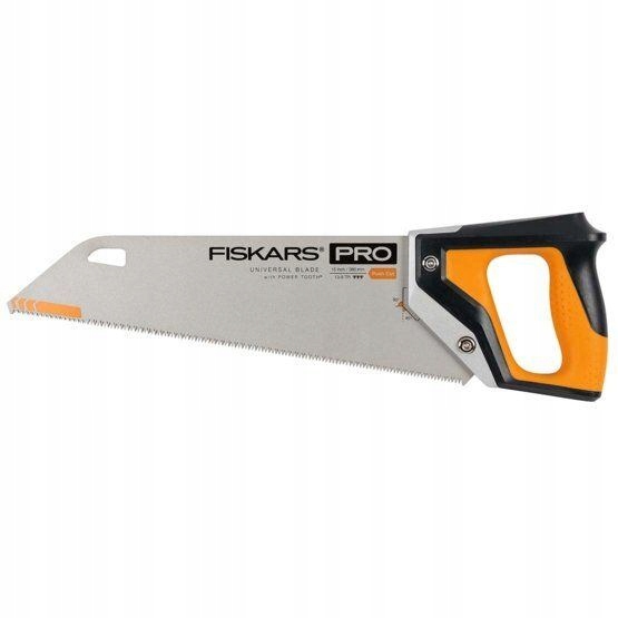 Fiskars 1062930 pila stavební PowerTooth 38cm, 9Tpi, řeže dřevo, laminát, P