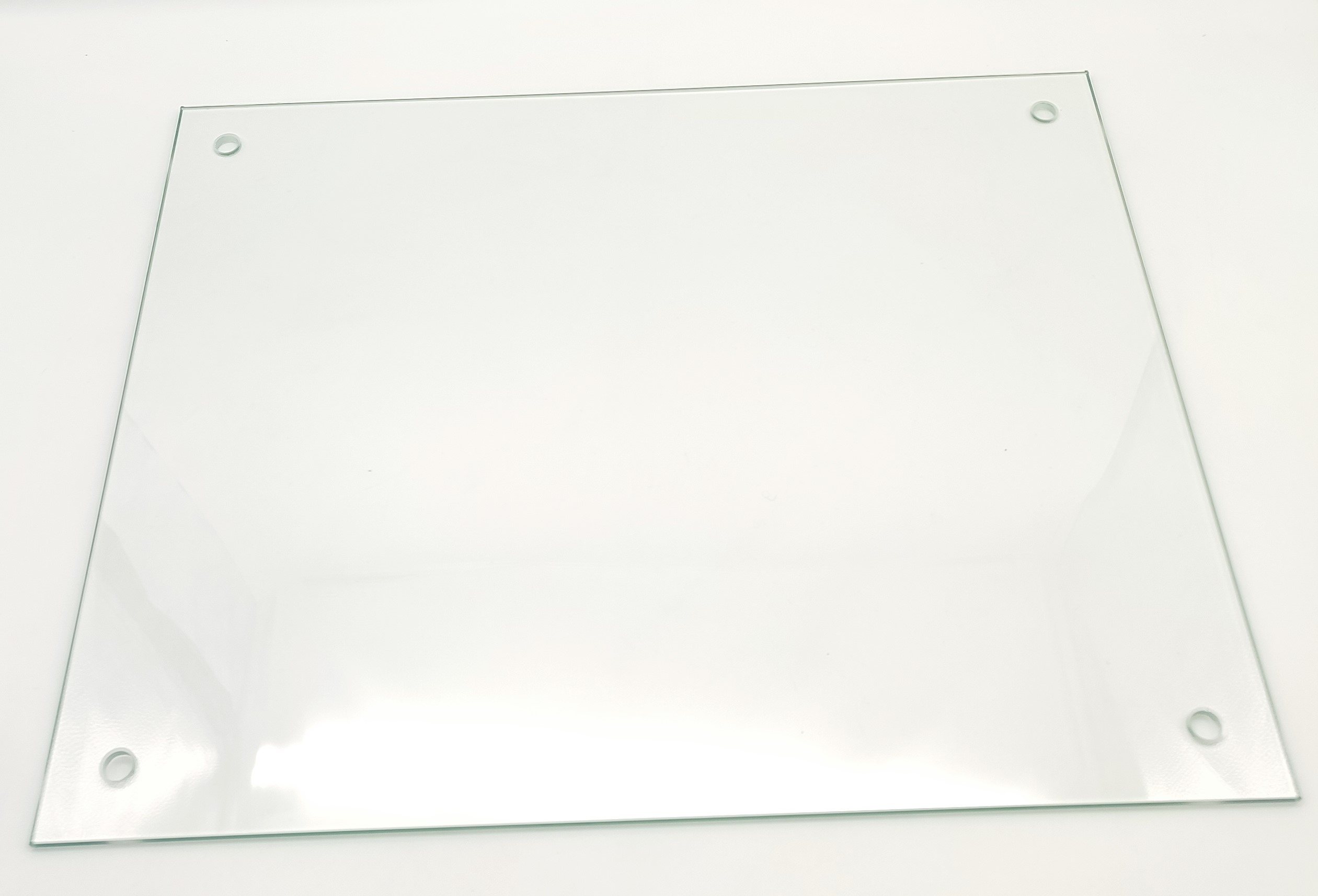 Tvrzený skleněný panel 40x60 průhledný Fi12